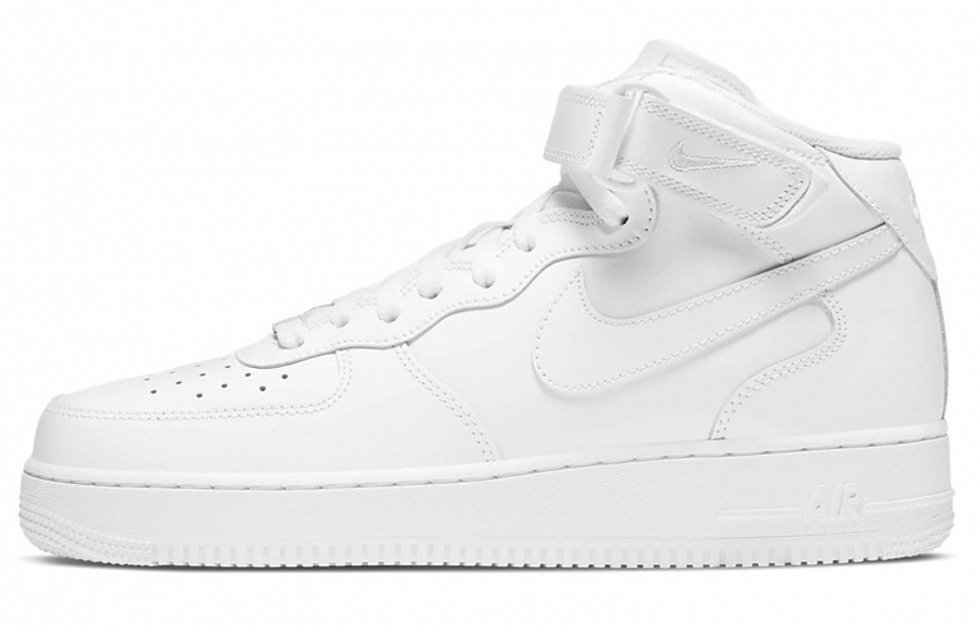 Nike Air Force 1 '07 Mid-Top Skateboard Shoes Men's Black купить в интернет-магазине Yoocart с быстрой доставкой по России.