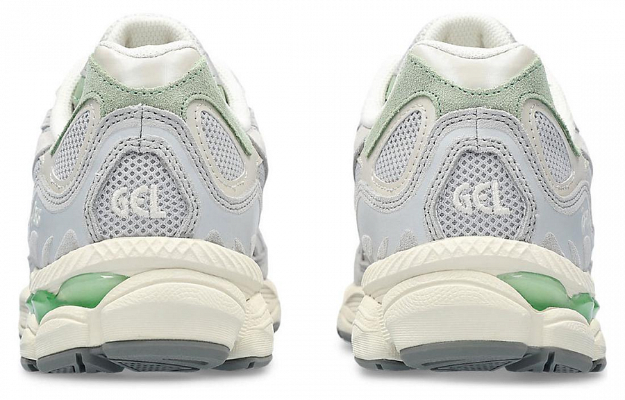 ASICS Gel NYC Cloud Grey Green купить в интернет-магазине Yoocart с быстрой доставкой по России.