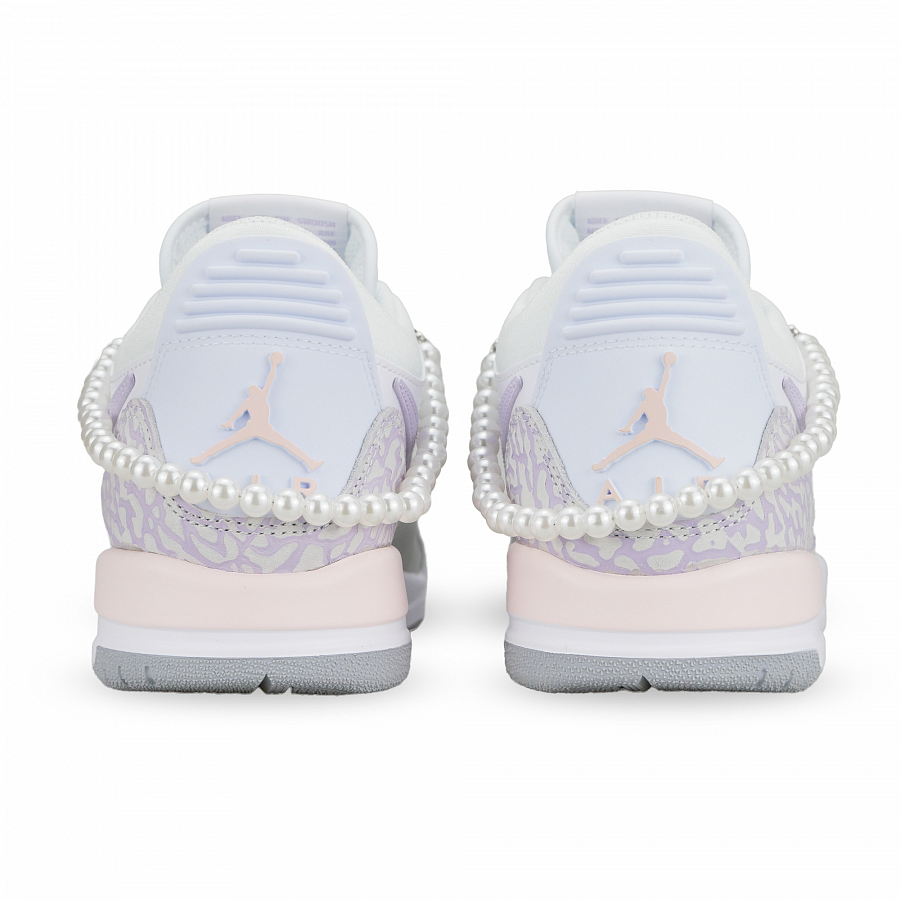 Jordan Legacy 312 Pearl StellaLou Low-Top Vintage Basketball Shoes Women's Pink Purple купить в интернет-магазине Yoocart с быстрой доставкой по России.