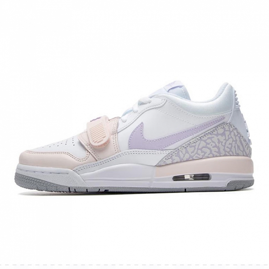 Jordan Legacy 312 Pearl StellaLou Low-Top Vintage Basketball Shoes Women's Pink Purple купить в интернет-магазине Yoocart с быстрой доставкой по России.