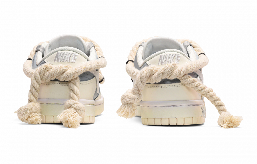 Nike Dunk Low-Top Skateboard Shoes Women's Gray White Yellow купить в интернет-магазине Yoocart с быстрой доставкой по России.