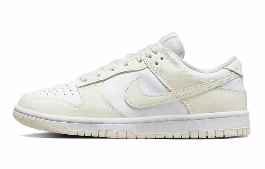 Nike Dunk Low-Top Skateboard Shoes Women's Gray White Yellow купить в интернет-магазине Yoocart с быстрой доставкой по России.