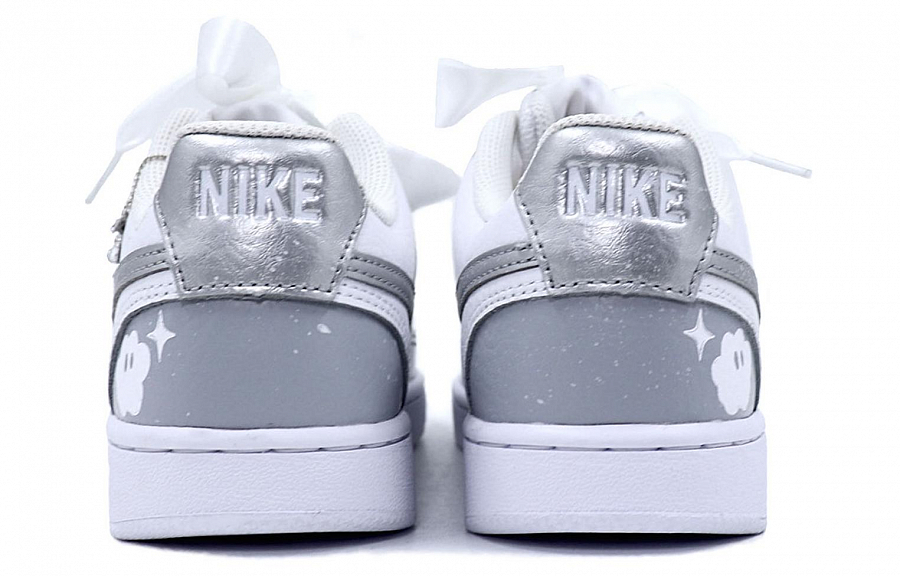 Nike Court Vision 1 Low-Top Skateboard Shoes Women's White Gray купить в интернет-магазине Yoocart с быстрой доставкой по России.