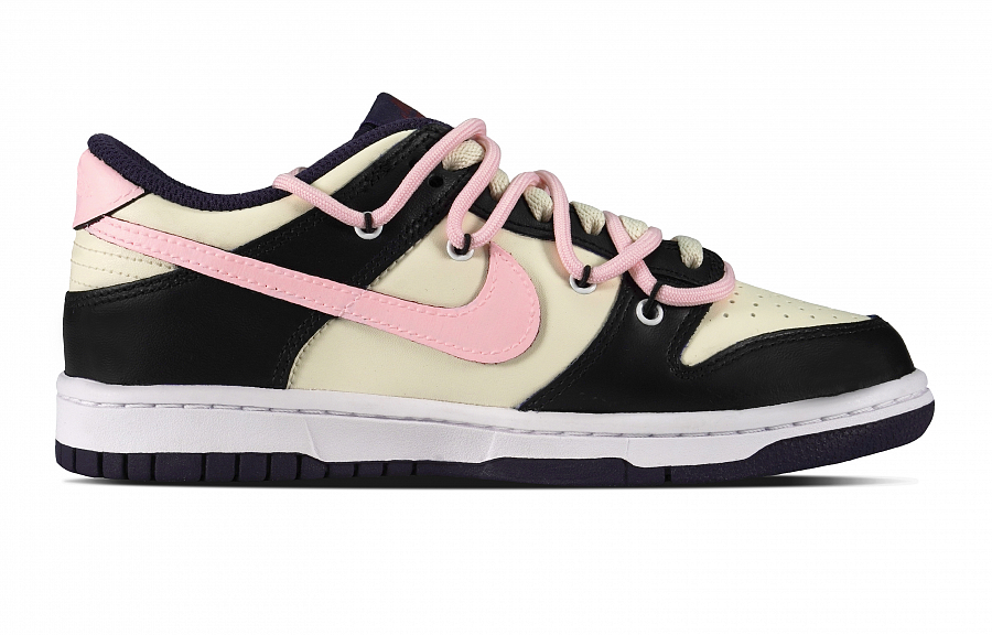 Nike Dunk Anti Slip Wear Resistant Low Top Skateboard Shoes GS Black Pink купить в интернет-магазине Yoocart с быстрой доставкой по России.