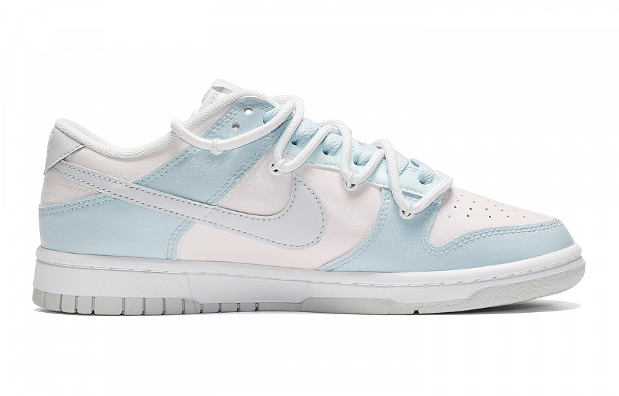 Nike Dunk Skateboard Shoes Women's Low-Top Pink Blue купить в интернет-магазине Yoocart с быстрой доставкой по России.