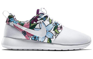Nike Roshe Run White Floral Aloha Women's 1 2501803