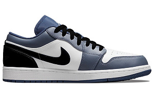 Jordan Air Jordan 1 Vintage Basketball Shoes Men's Low top Blue/Black 1 2501831