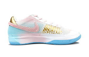 Nike Ja 1 Ja Morant 1 Basketball Shoes Unisex Low top White/Pink 1 2501976