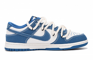 Nike Dunk Low Low-Top Skateboard Shoes Men's Blue White 1 2503886