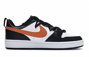 Nike Court Borough 811 Manufacture Orange C American Low-Top Skateboard Shoes Women's Black White Orange 1 2504306