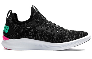 PUMA Ignite Flash Evoknit 'Black Pink' Women's 1 2504755