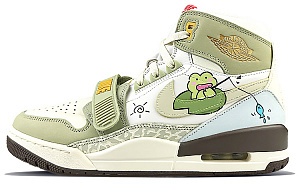 Jordan Legacy 312 High-Top Vintage Basketball Shoes Men's Green