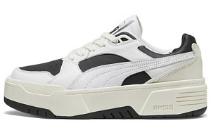 PUMA California Lwt Low Top Skateboard Shoes Women's White Black