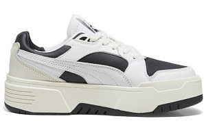 PUMA California Lwt Low Top Skateboard Shoes Women's White Black 1 2506768