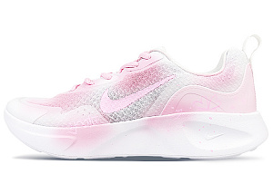 Nike Wearallday Cushioning Anti-Slip And Wear-Resistant Low-Top Casual Running Shoes Men's Pink White 1 2507001
