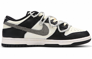 Nike Dunk Low 'Panda' Anti-Slip Wear-Resistant Low-Top Skateboard Shoes Men's Black Beige Yellow 1 2507647