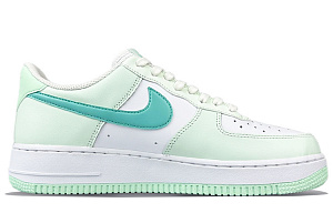 Nike Air Force 1 Cushioned Wear-Resistant Breathable Low-Top Skateboard Shoes Men's Green White 1 2507989