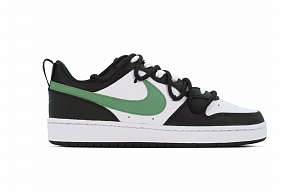 Nike Court Borough Puppy Fragment Anti-Slip Wear-Resistant Low-Top Skateboard Shoes GS Blue-black And White 1 2508183