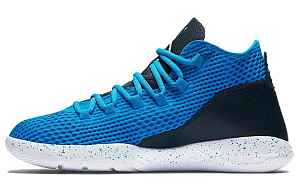 Jordan Reveal Cushioning Wear-Resistant Mid-Top Vintage Basketball Shoes Men's Blue Black 1 2508349