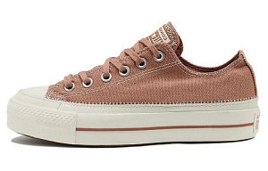 Converse Chuck Taylor All Star Lift 'Taupe Red' Women's