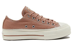 Converse Chuck Taylor All Star Lift 'Taupe Red' Women's 1 2509256