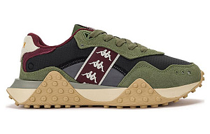 Kappa Shock Absorbers Slip Resistant, Abrasion Resistant, Breathable Low Top Running Shoes Unisex Green Black 1 2509267