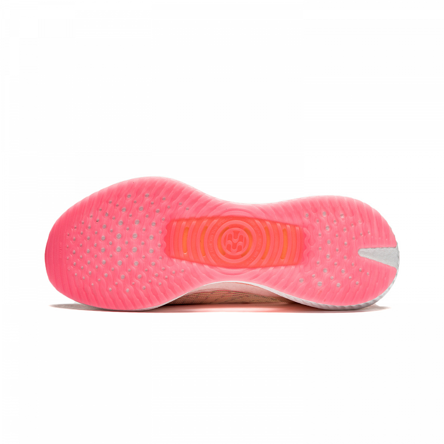 LINING Shadow 2 Essential Running Shoes Men Low Top Ivory/Fluorescent Rose Pink купить в интернет-магазине Yoocart с быстрой доставкой по России.