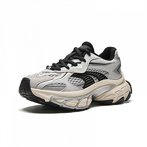 Anta Star Moon Series Cushioning Anti-Slip And Wear-Resistant Low-Top Chunky Sneakers Men's Gray Silver 1 2509470