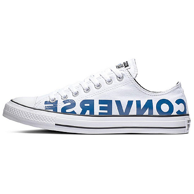 Converse Chuck Taylor All Star Ox Sneakers White/Blue