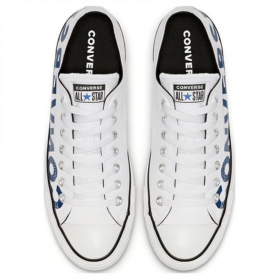 Converse Chuck Taylor All Star Ox Sneakers White/Blue