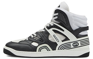 GUCCI Basket High 'Black White'