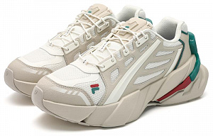 FILA FUSION TI-22 Cushioned Wear-Resistant Support Low-Top Casual Shoes Women's White 1 2510482