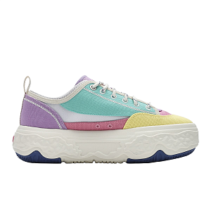 FILA ROCK Shoes Low Top Canvas Shoes Women's Yellow Blue 1 2510633