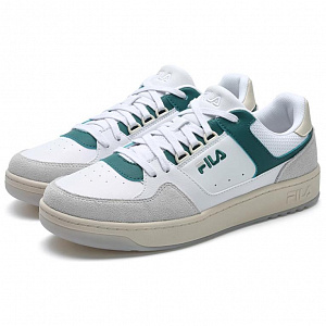 FILA Targa Low Top Skateboard Shoes Men's White Gray Green 1 2510778