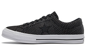 Converse One Star Black Polka Dots
