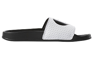 Reebok Classic Slide Soft Sole Cozy Flat Heel Sports Slippers Black White 1 2511030