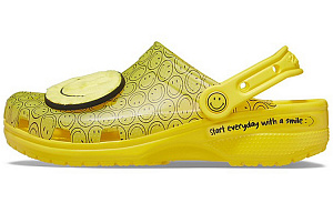 Crocs Classic Clog Translucent Smiley