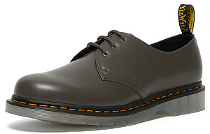 Dr. Martens 1461 Iced Smooth Leather Oxford Shoes 'Olive Green' Women's 1 2511108