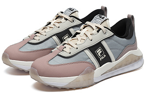 FILA Brick Low Top Casual Shoes Women's Gray Pink 1 2511269