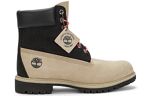 Timberland Premium 6 Inch Waterproof Boots 'Black Regenerative Leather Brown' 1 2511410