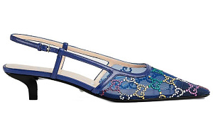 GUCCI 30mm GG Crystal-embellished Pumps 1 2511575