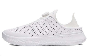 Under Armour SlipSpeed Cushioning Wear-Resistant Low-Top Casual Shoes Unisex White