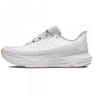 Under Armour Infinite 1 Wear-Resistant Low-Top Running Shoes Men's White