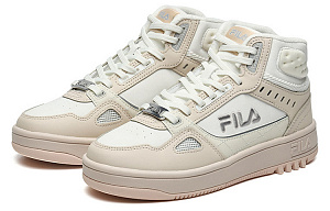 FILA Glory Mid Top Vintage Basketball Shoes Women's White Cassava Powder 1 2512800