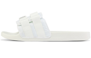 Kappa EVA Stitching Quiet Slide Slippers Unisex White