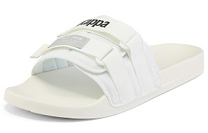 Kappa EVA Stitching Quiet Slide Slippers Unisex White 1 2512939