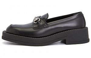 GUCCI Chunky Loafer Horsebit 'Black'
