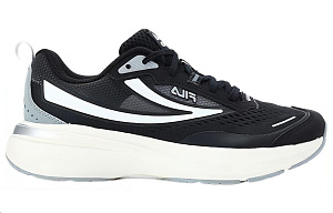 FILA NUVOLE Abrasion Resistant Low Top Running Shoes Women's Black White 1 2513207