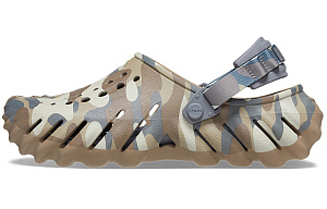 Crocs Echo Redux Clog Camo Charcoal Green