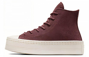 Converse Chuck Taylor All Star Modern Lift Platform Hi Brown Egret Women's